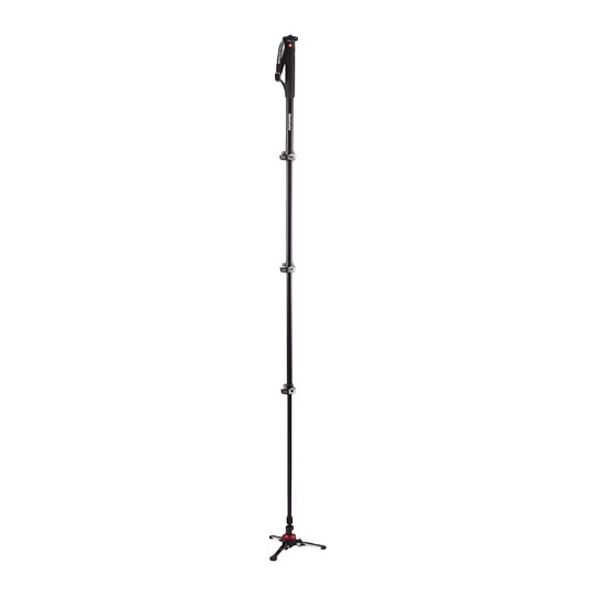 Manfrotto XPRO aluminium 4 section fluid video monopod