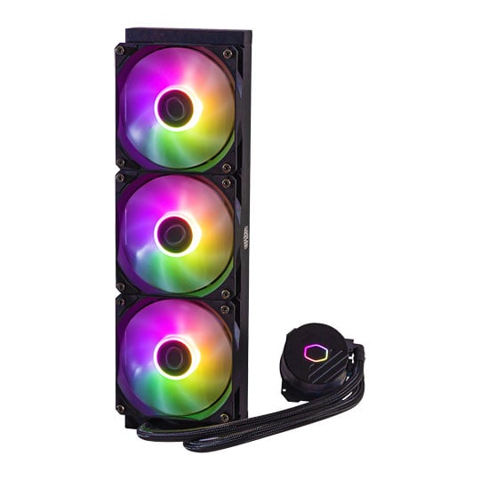 Cooler Master 360mm MasterLiquid 360L Core ARGB Black Intel/AMD CPU Liquid Cooler