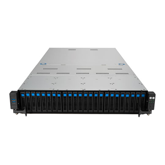 ASUS RS720A-E12 AMD EPYC 9004 Series SP5 2U 24 Bay OCP Barebone Server (2600W PSU)