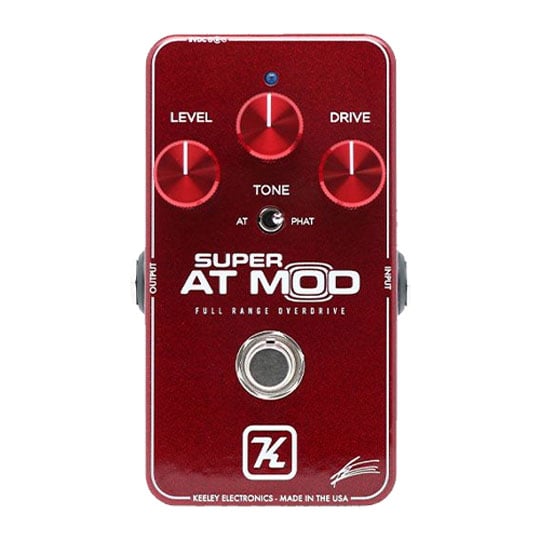 Keeley Super AT MOD Andy Timmons Signature Overdrive Effects Pedal