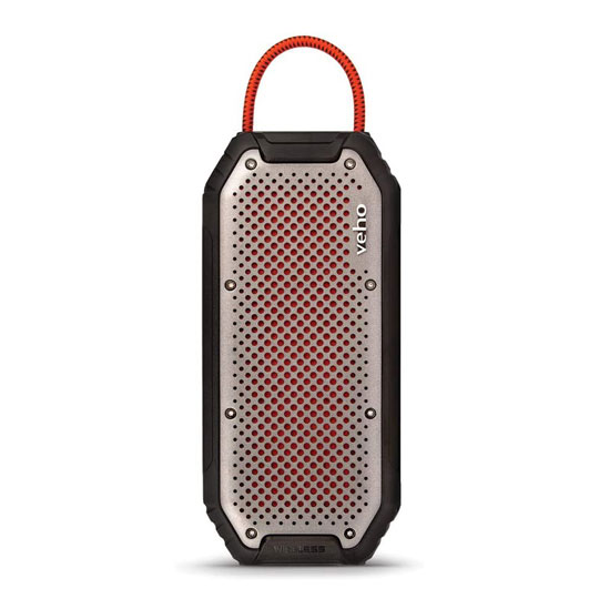 Veho MX-1 Rugged Wireless Bluetooth Speaker with Built in Power Bank & Microphone 20W RMS Stereo