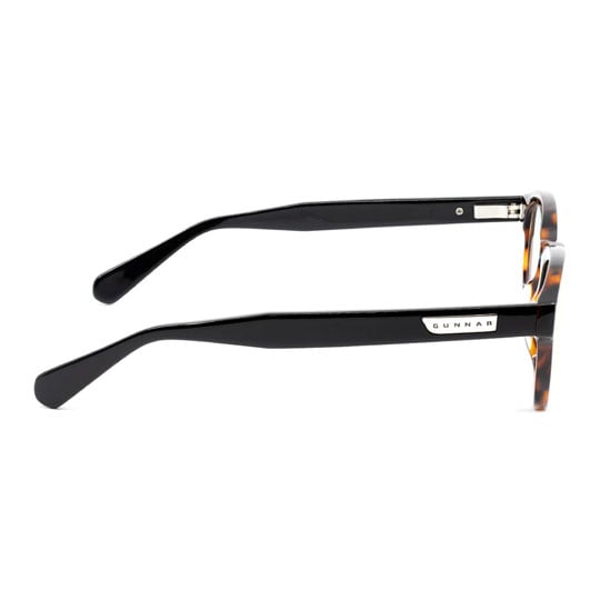 GUNNAR Emery Anti Blue/UV Computer Glasses Tortoise Onyx, Clear Tint Unisex : image 3