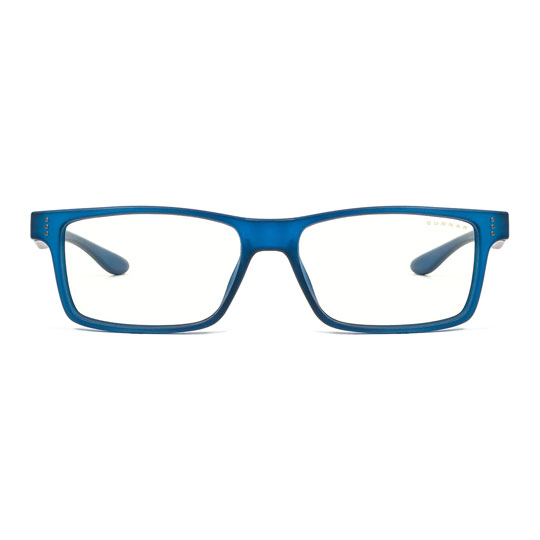 GUNNAR Optiks Cruz Blue/UV Computer Glasses, Navy, Clear Tint Unisex