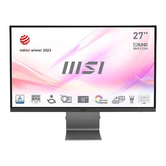 MSI Modern 27" 4K UHD IPS Business Class Monitor with USB-C