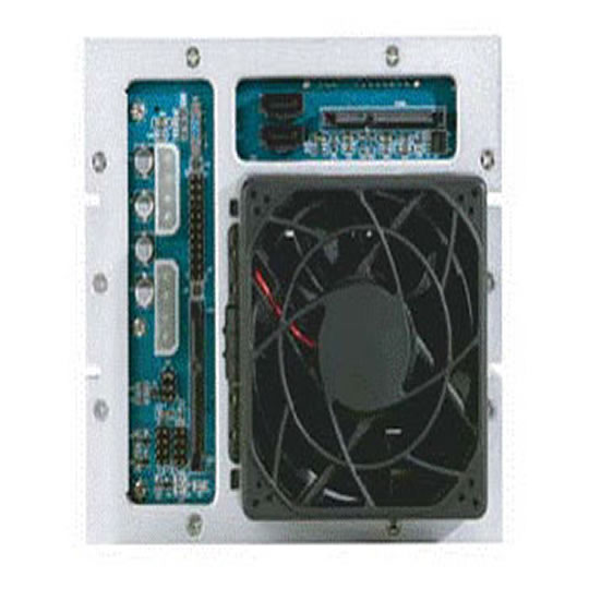 Icy Dock 4x3.5" SATA II Hot Swap Aluminium Backplane into 3x5.25" Bays : image 2
