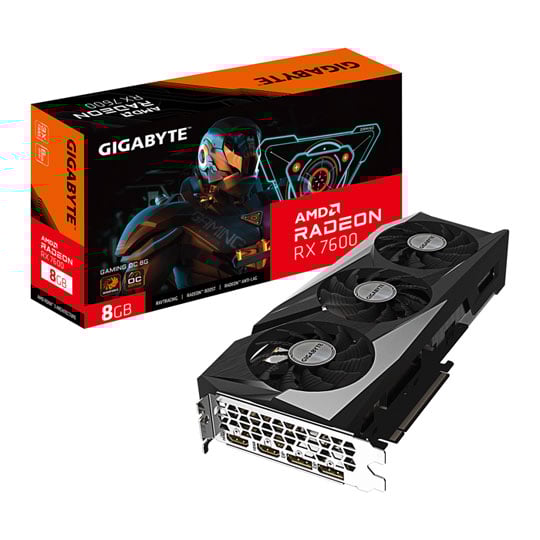 Gigabyte AMD Radeon RX 7600 GAMING OC 8GB Graphics Card