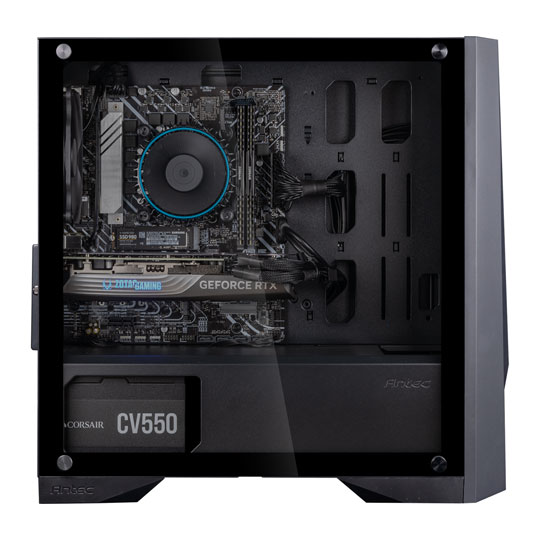 Gaming PC with NVIDIA GeForce RTX 4060 Ti and Intel Core i5 12400F : image 2