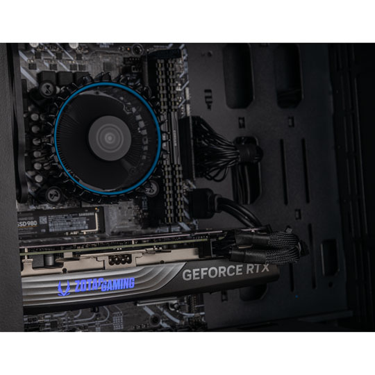 Gaming PC with NVIDIA GeForce RTX 4060 Ti and Intel Core i5 12400F : image 4