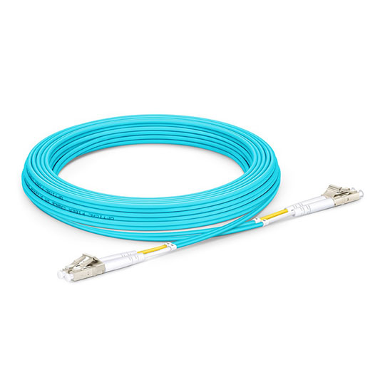 FS 5m LC-LC UPC Duplex OM4 Single Mode Patch Lead