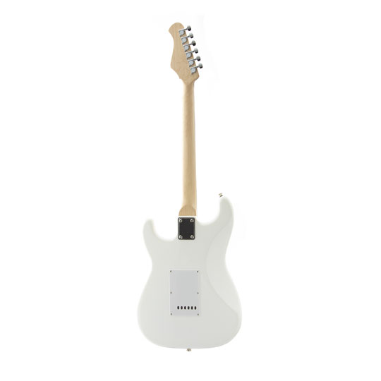 Fairclough S-Style Electric Guitar - White SSS : image 3