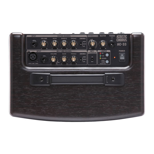 Roland AC-33RW Acoustic Chorus Guitar Amplifier (Rosewood) : image 3