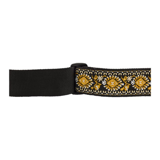 Fender Pasadena Woven Strap, Yellow Lotus, 2" : image 3