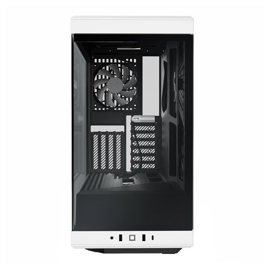 HYTE Y40 White Panoramic Glass Mid-Tower ATX Case : image 3