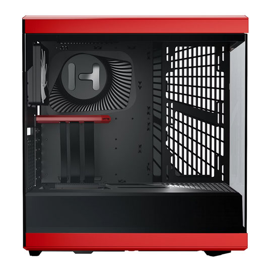 HYTE Y40 Red Panoramic Glass Mid-Tower ATX Case