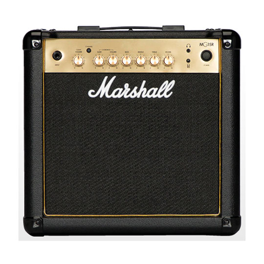 Marshall MG15R 15W Black and gold Guitar Combo