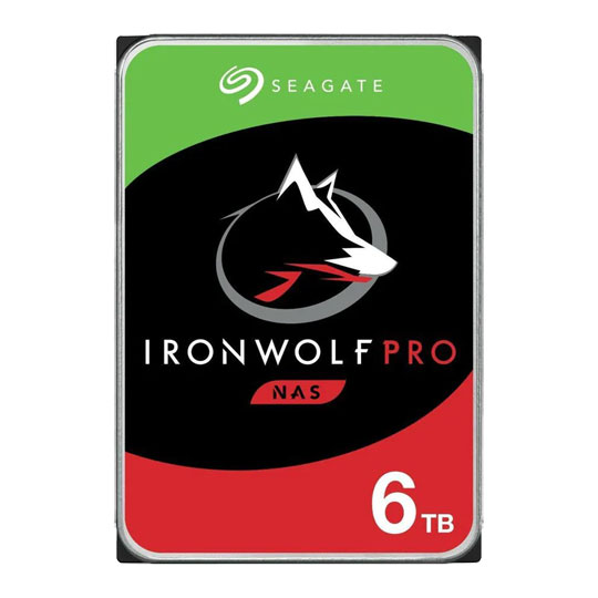 Seagate IronWolf 6TB NAS 3.5" SATA HDD/Hard Drive