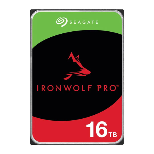 Seagate IronWolf Pro 16TB NAS 3.5" SATA HDD/Hard Drive 7200rpm