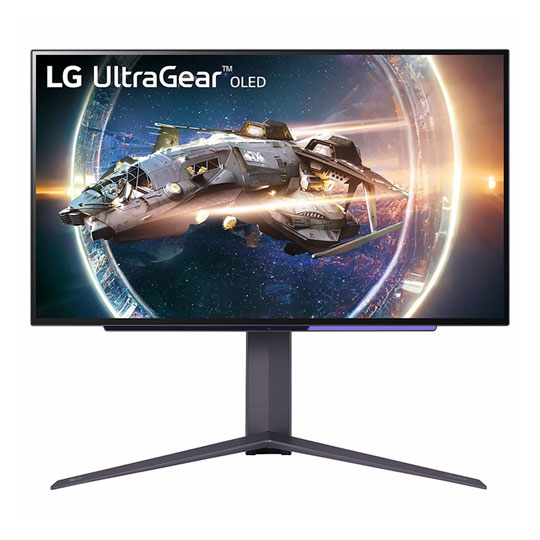 モニター台 LG 27GR95QE-B 27” UltraGear™ QHD OLED Gaming Monitor with 240Hz Refresh Rate