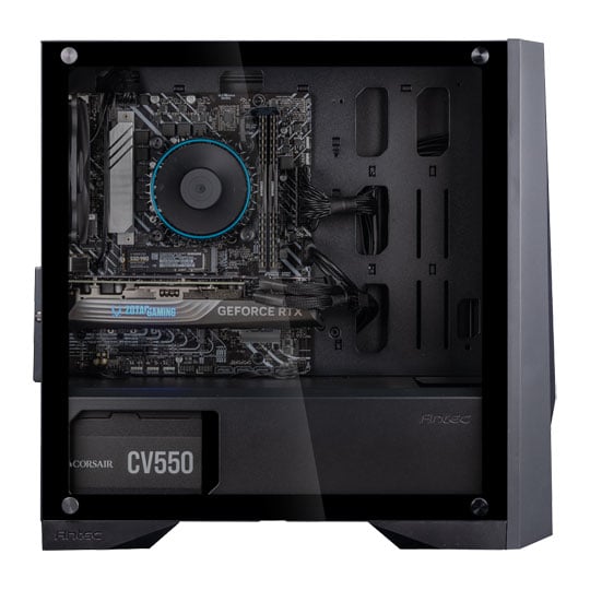 Gaming PC with NVIDIA GeForce RTX 4060 and Intel Core i5 12400F