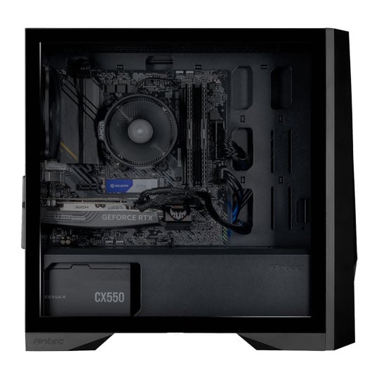 Gaming PC with NVIDIA GeForce RTX 4060 and AMD Ryzen 5 5600X