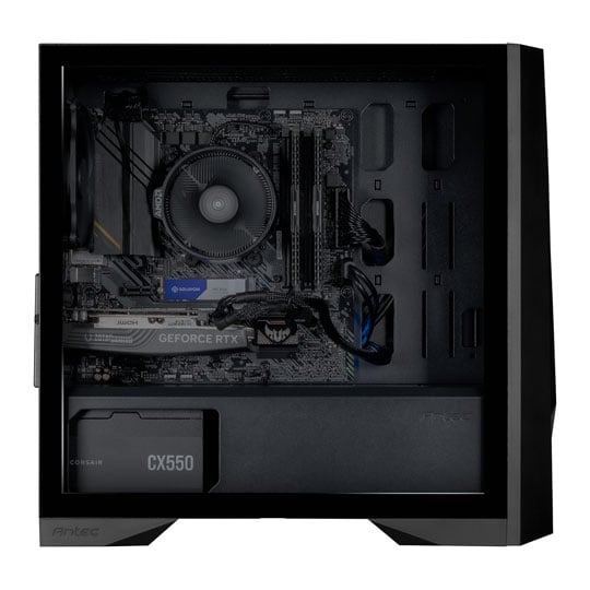 Gaming PC with NVIDIA GeForce RTX 4060 and AMD Ryzen 7 5700X