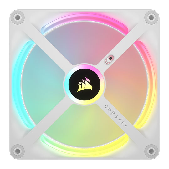 CORSAIR iCUE LINK QX140 RGB White Single 140mm PWM Fan Expansion Kit : image 4