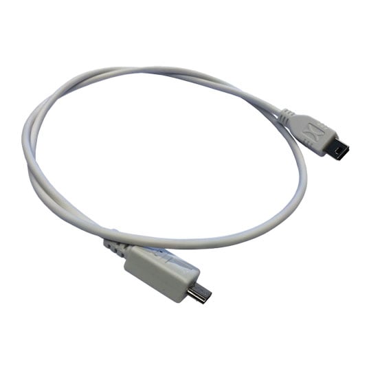 Nexmosphere 180cm MicroUSB to USB Mini-B Adapter for X-Talk - White