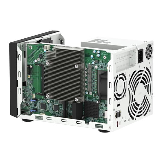QNAP 4 Bay TVS-h474 Pentium Gold Desktop NAS Enclosure : image 3