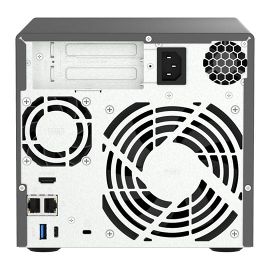 QNAP 4 Bay TVS-h474 Pentium Gold Desktop NAS Enclosure : image 4