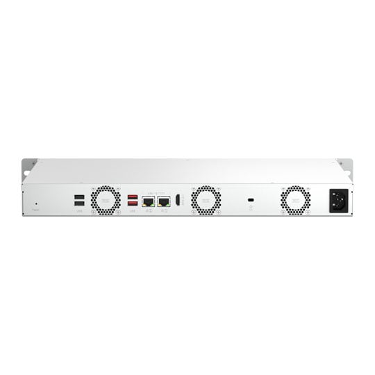 QNAP TS-464eU-8G 4 Bay 1U Short Depth Rackmount NAS : image 4