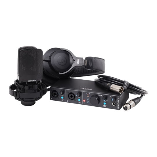 Arturia Minfuse Recording Pack - Black