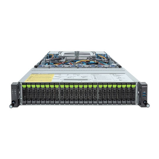 Gigabyte R283-Z92-AAE1 2U AMD EPYC™ 9004 Series Dual Processor Barebone Server