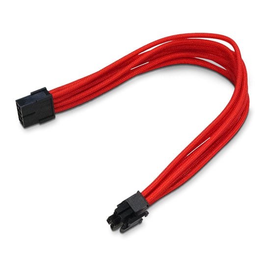 Xclio Red 4+4 Pin Braided EPS Cable