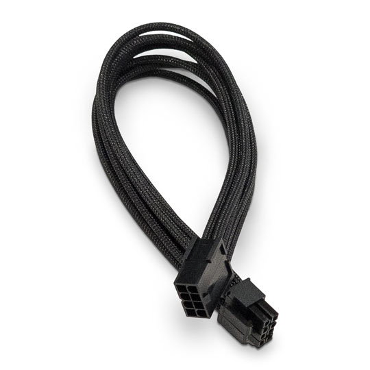 Xclio Black 4+4 Pin Braided EPS Cable