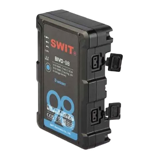 SWIT BIVO-98 Bi-voltage B-Mount Battery