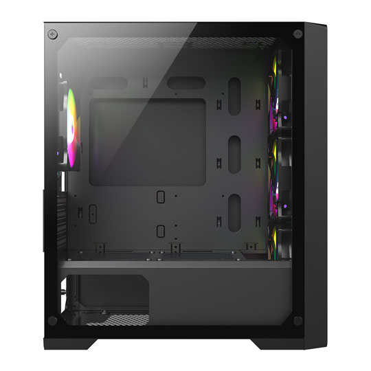 CiT Vento Micro-ATX Black PC Gaming Case