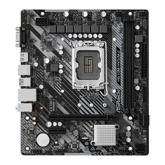 ASRock Intel H610M-HVS/M.2 R2.0 Micro-ATX Motherboard