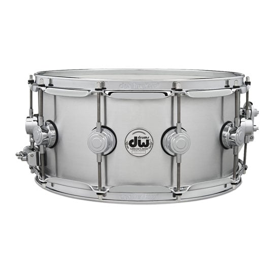 DW 14" x 6.5" Thin Aluminum Collector's Series Snare Drum