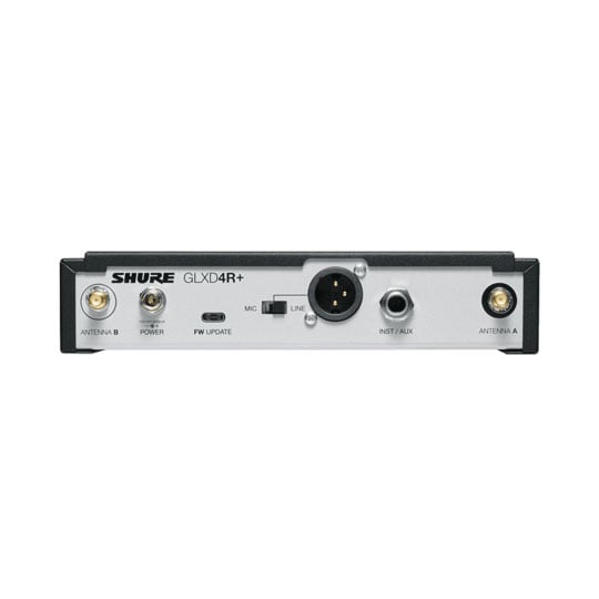 Shure GLXD4R+ Digital Wireless Dual Band Half-Rack Receiver : image 3