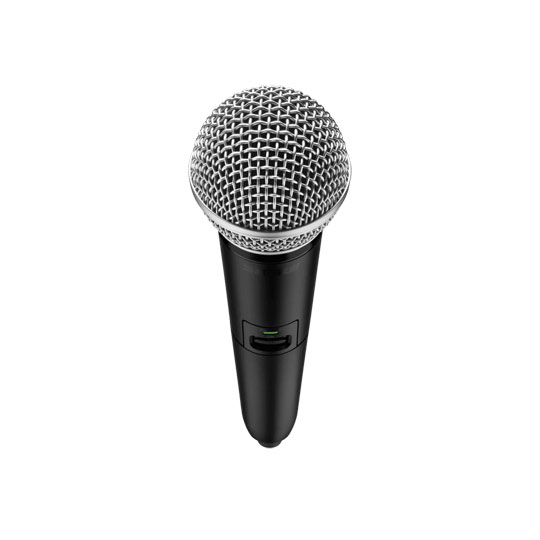Shure - GLXD2+/SM58-Z4 - Digital Wireless Dual Band Handheld Transmitter with SM58 Vocal Microphone : image 2