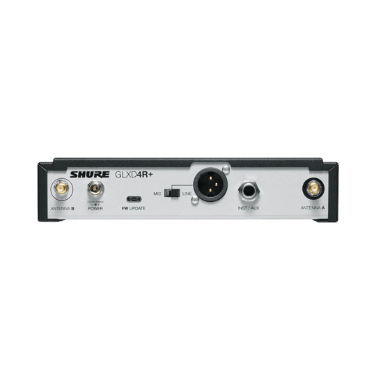 Shure -GLXD24R+UK/B58-Z4- Digital Wireless Rack System with BETA®58A : image 3