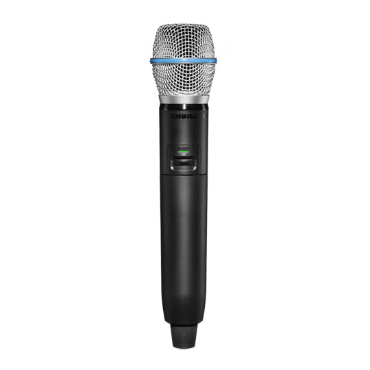 Shure -GLXD24+UK/B87A-Z4- Digital Wireless Handheld System with BETA®87A Vocal Microphone : image 2