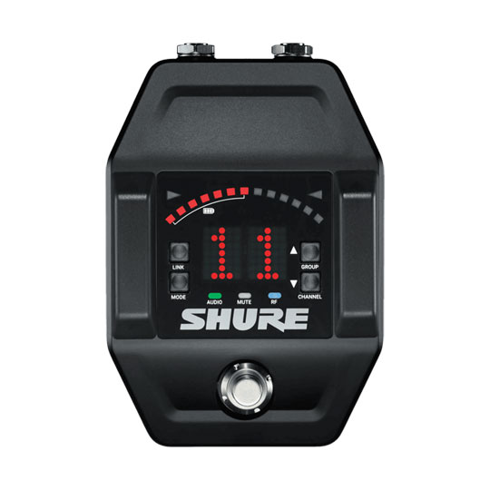 Shure - GLXD6+UK-Z4 - Digital Wireless Dual Band Guitar Pedal Receiver