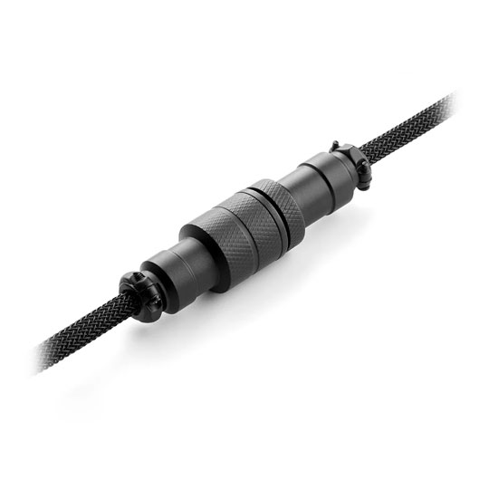 CableMod Pro 150cm Black Coiled Braided Keyboard Cable USB A to C : image 3