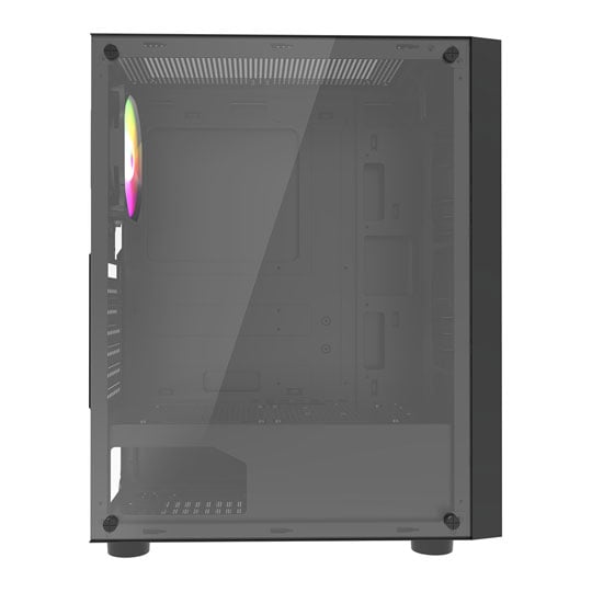 CiT Galaxy Mid-Tower Windowed Black PC Gaming Case