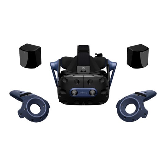 HTC Vive Pro 2 VR Virtual Reality Headset Full Kit with Business Warranty