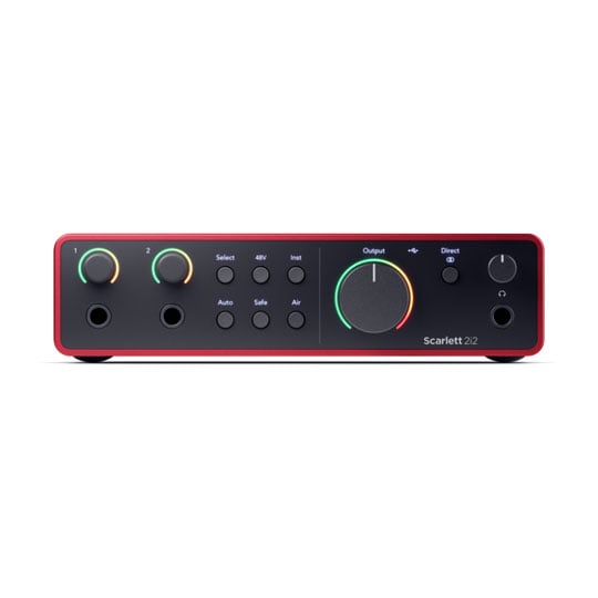 Focusrite Scarlett 2i2 4th Gen - Audio Interface