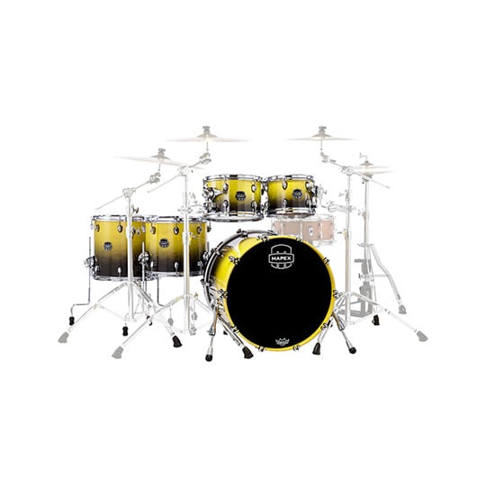 Mapex Saturn 22" Shell Pack Sulphur Fade