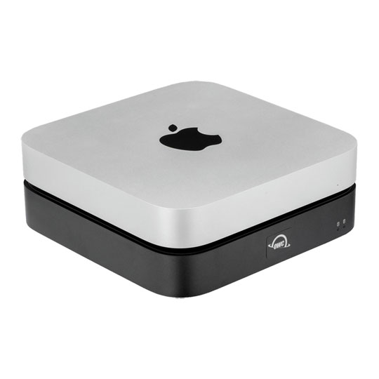 OWC miniStack STX Stackable Storage Enclosure with Thunderbolt Hub Xpansion for Mac