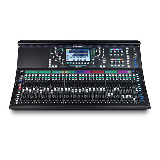 Allen & Heath SQ-7	+ Allen & Heath GX4816 + Cable Reel + Cover